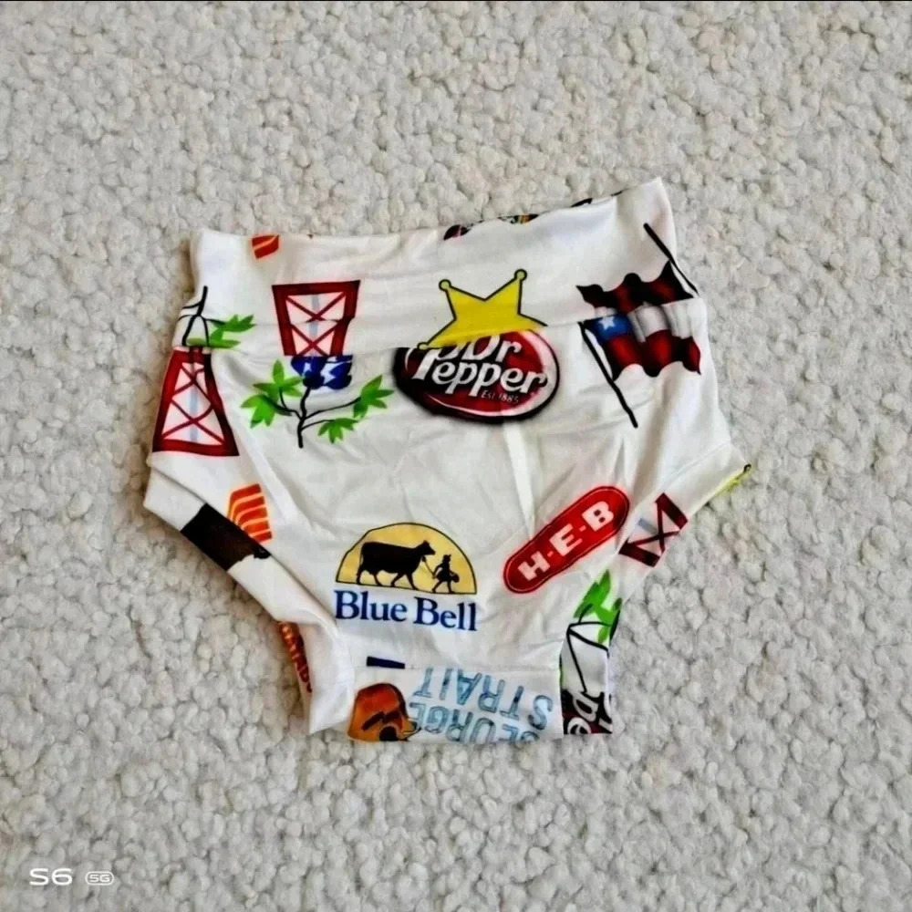 𝅺TEXAS bummie size 3/6m